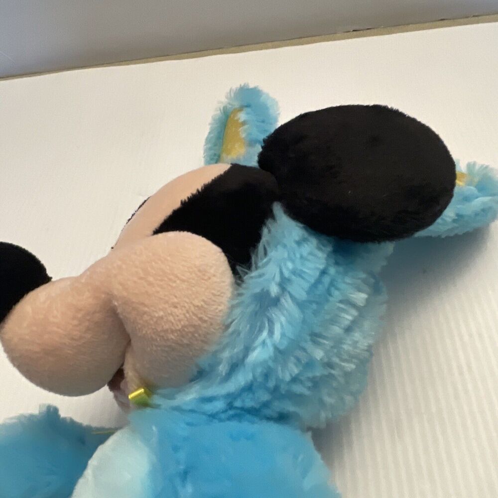 Disney Store Original Mickey Mouse Easter Bunny Blue 17” Plush - Picture 13 of 13